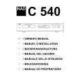 NAD C540 Owners Manual
