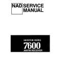 NAD 7600 Service Manual