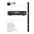 NAD L54 Owners Manual
